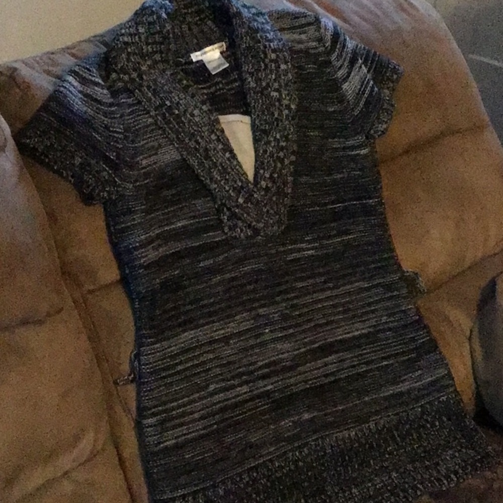 Cozy Knit Short Sleeve Sweater